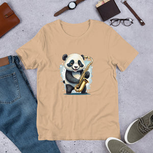 Jazz Panda- Unisex t-shirt