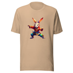 Open image in slideshow, Bunny Fu - Unisex t-shirt
